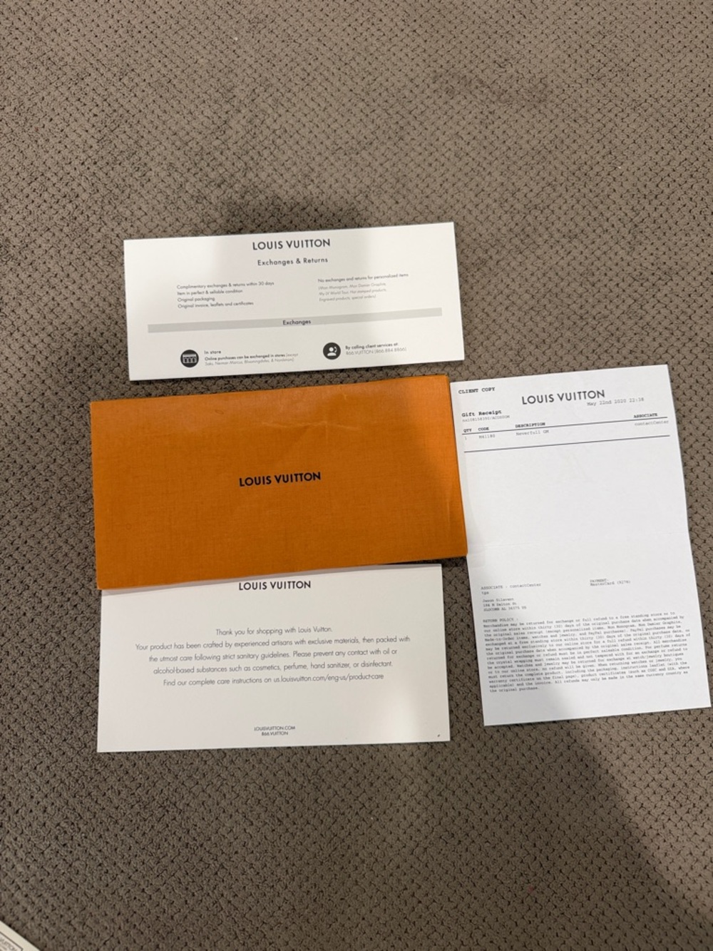 Louis Vuitton Monogram Canvas Tote with Vachetta Trim in Brown and Tan - Picture 5 of 6